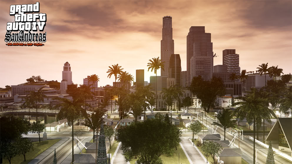 GTA IV: San Andreas mod for GTA a realistic multiplayer game in large city