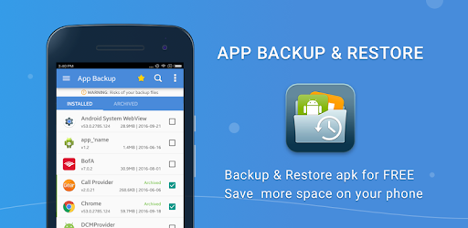 App Backup & Restore