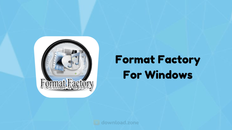 Format Factory Software For Windows Download