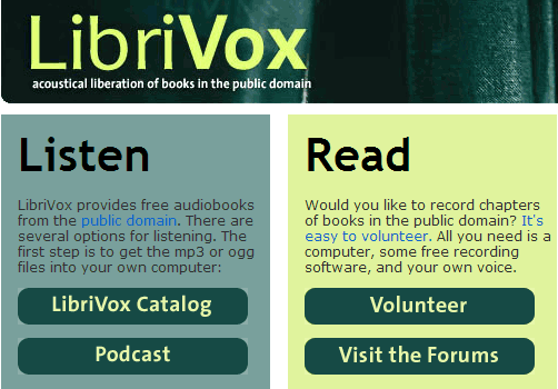 Librivox free audiobooks