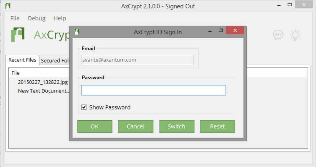 Axcrypt For PC