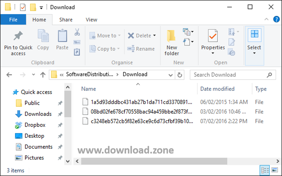 How delete the Pins viewed?. Update folder