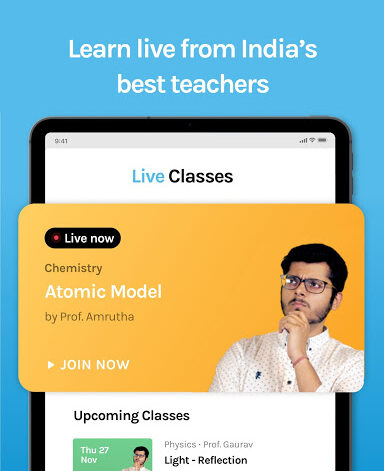 Learn Live From India's Best Teachers