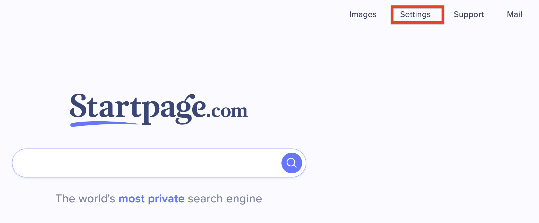 default search engine