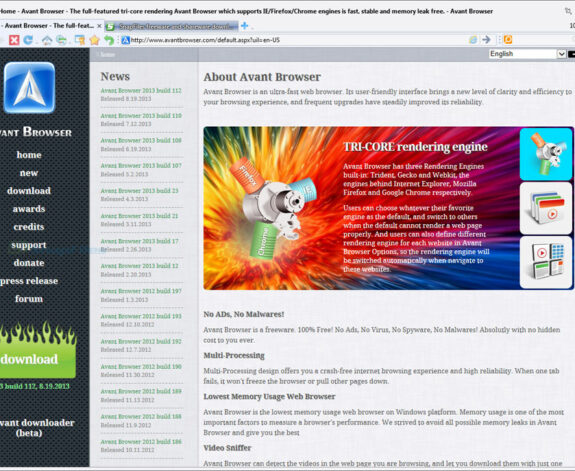 Browser Home Page