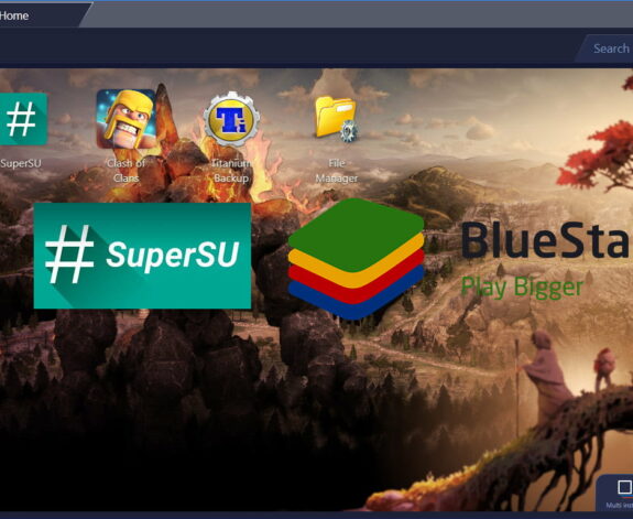 Root BlueStacks With SuperSU