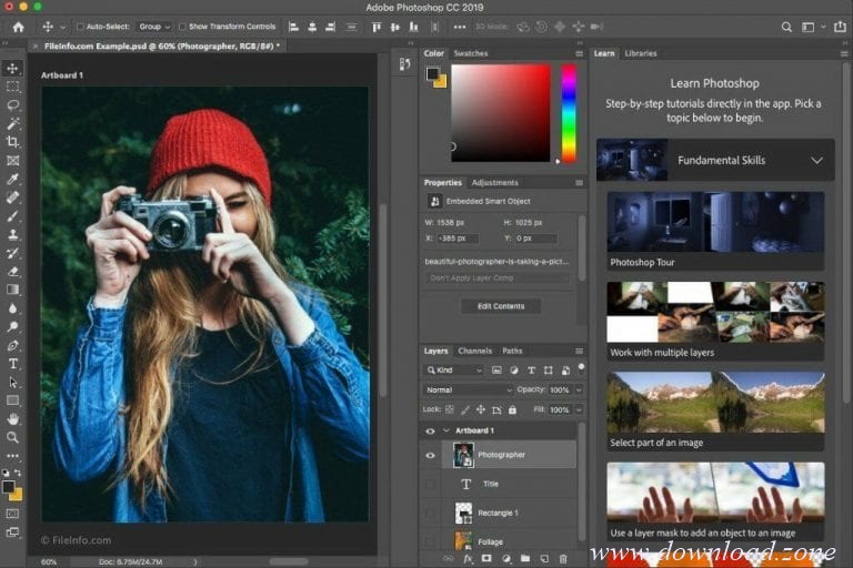 adobe photoshop photo editing software download