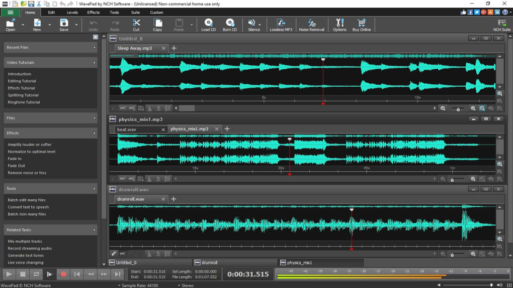 Wavepad Audio Editor For Windows