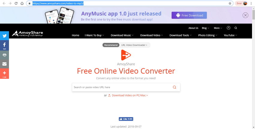 amoyshare video converter