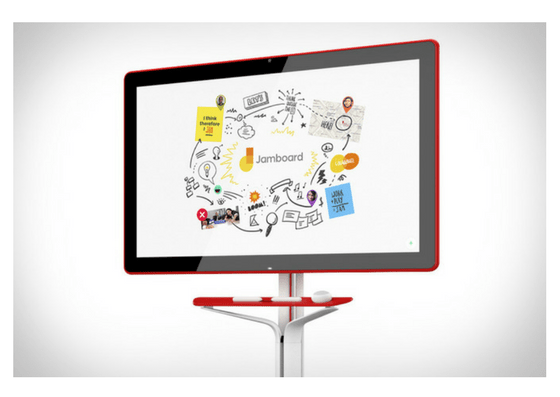 Collaborative Whiteboarding on Jamboard