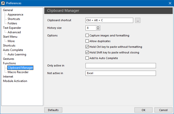 Clipboard Manager