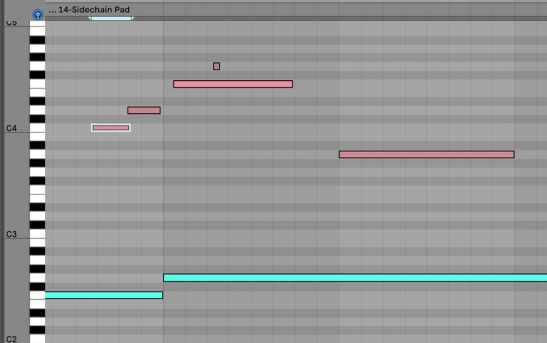 Multiple MIDI clip editing