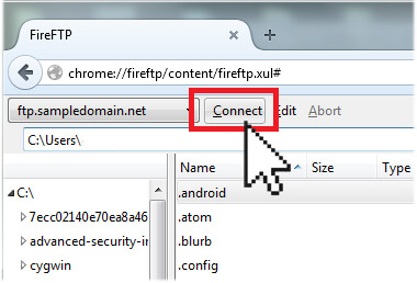 Click to connect