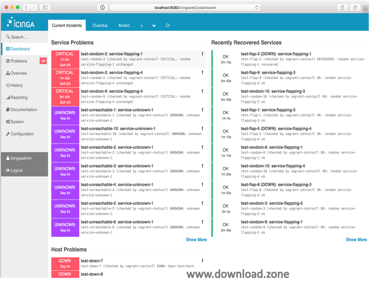 icinga-dashboard