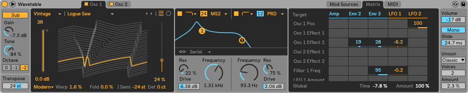 wavetable