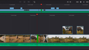 davinci-resolve-software-showing-dual-timeline