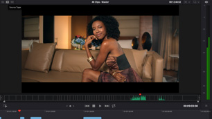 davinci resolve for windows showing source tape