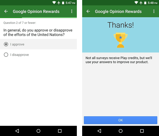 Google--Play-Opinion-Rewards Question