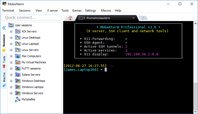 MobaXterm Terminal