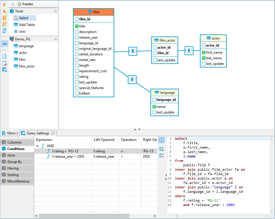 visual-query-builder