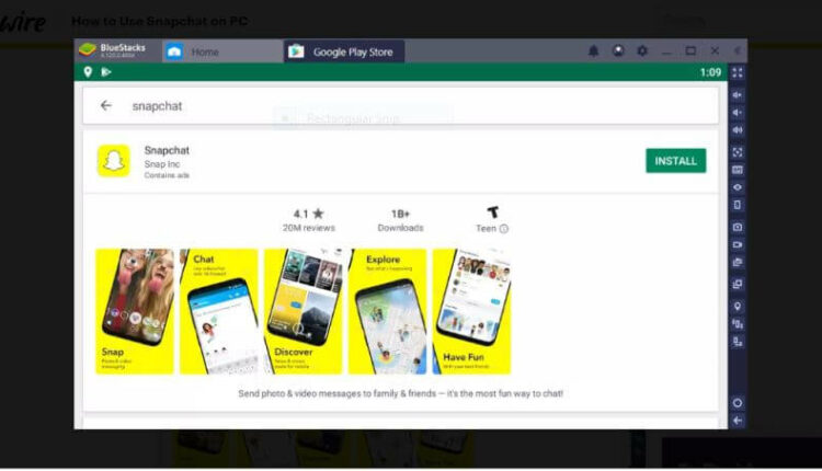 Install Snapchat