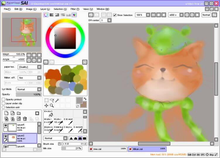 how to install paint tool sai from files