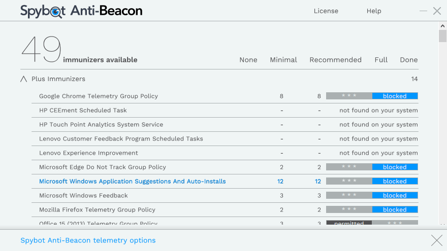 AntiBeacon Customize