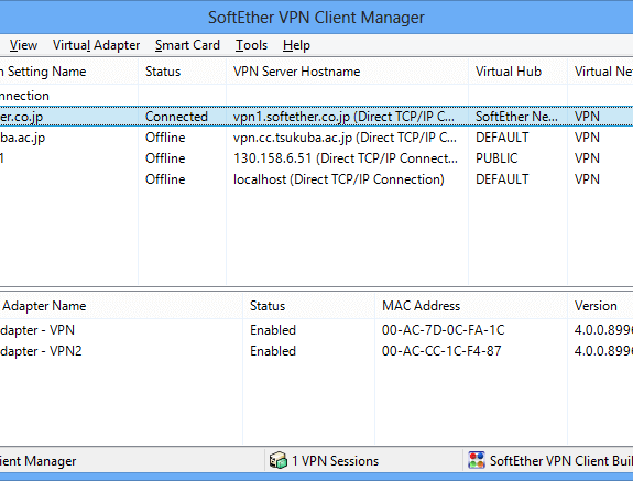 VPN Client Manager