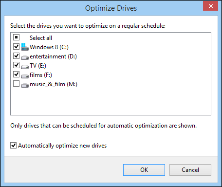 optimize drives