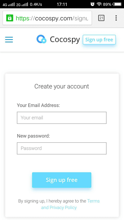cocospy-sign-up