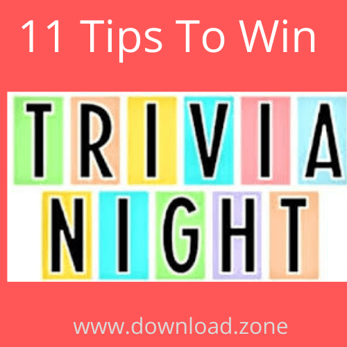 Trivia Night Party Tips To End Up You With A Trivia Winner