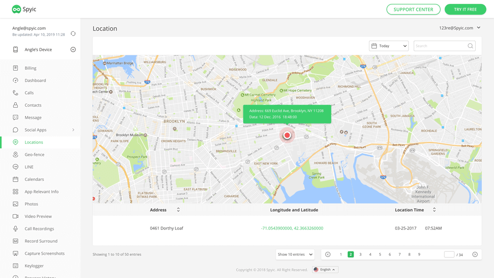 mobile phone location tracking