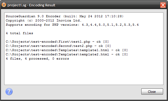 Encoding Result of PHP Encoder