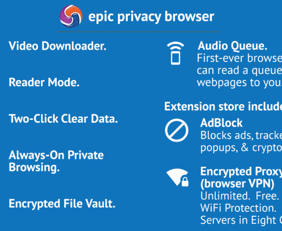 Epic Privacy Browser