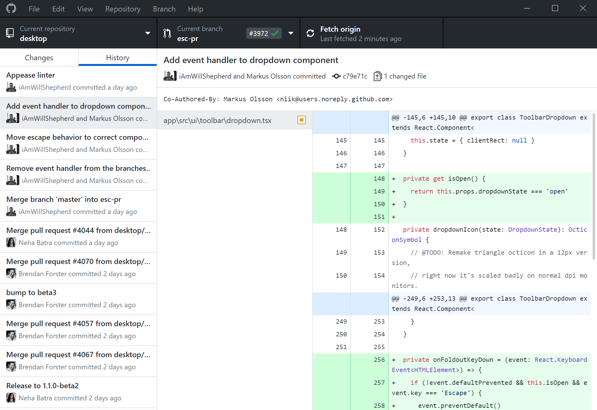 Github desktop