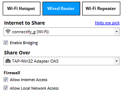 Wired Router