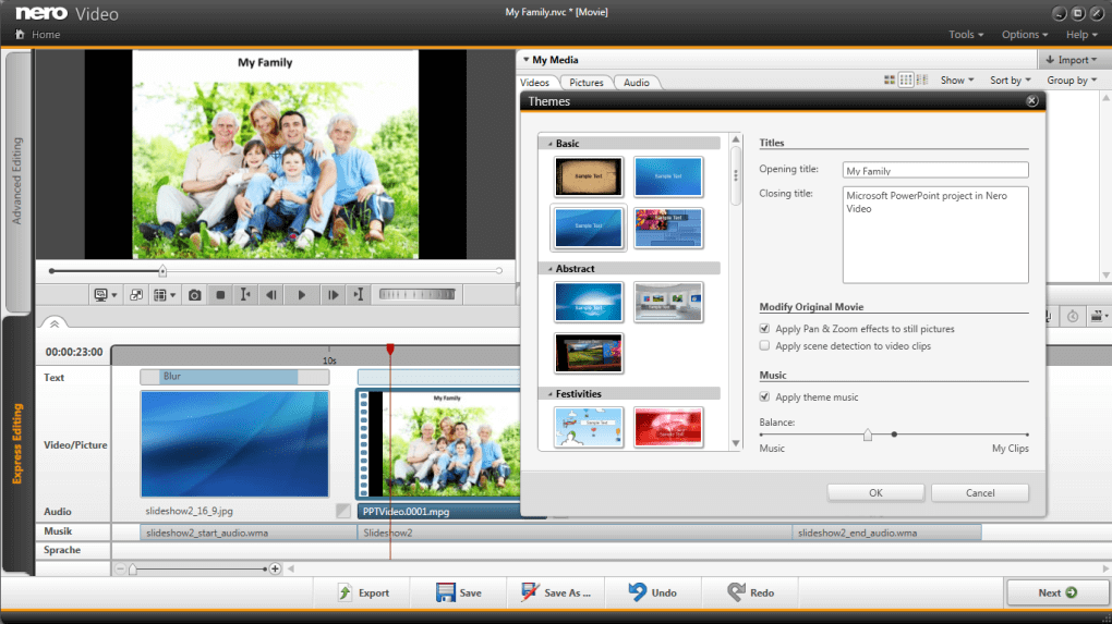 Nero Video Software