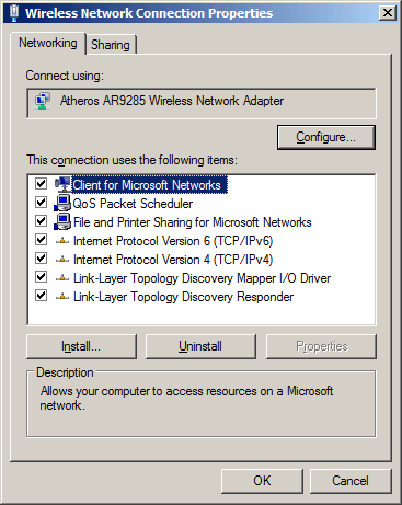 fixing Wi-Fi-properties during no Internet secured error