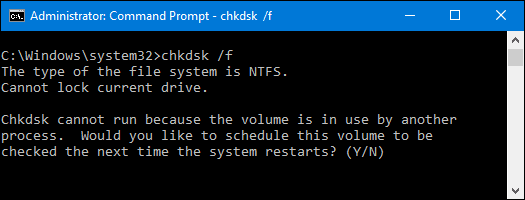 kernel security check failure with command prompt check