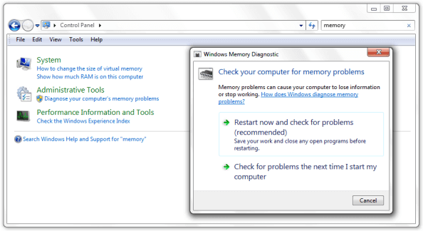 kernel security check failure error rectifying with memory checking