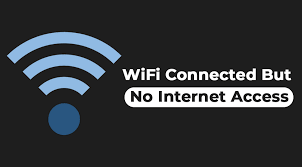 wifi connected but no internet access error solving