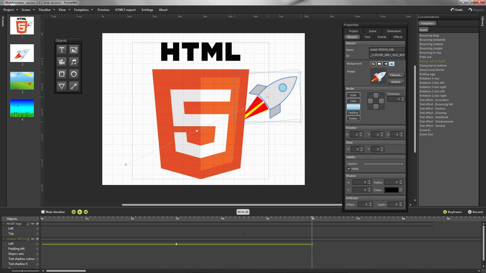 Download WebAnimator Plus To Create HTML5 Animations For PC