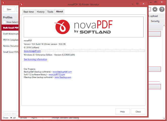 novaPDF Software