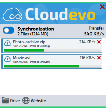 cloudevo-synchronization