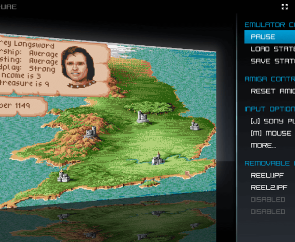 Amiga Emulator Control