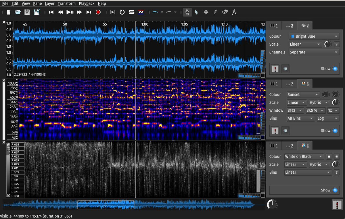 visualizer program for ogg files