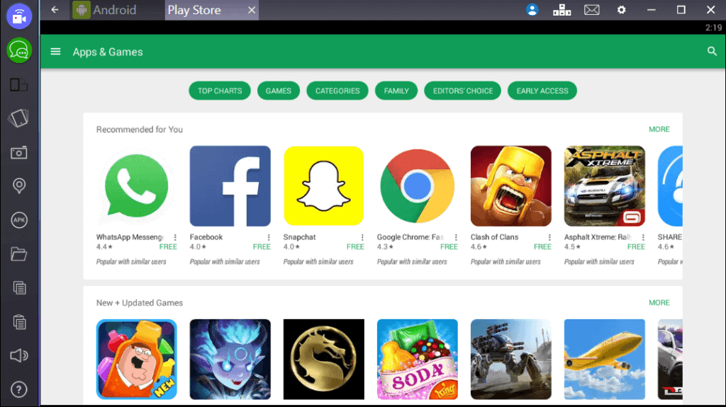 play store for pc app download