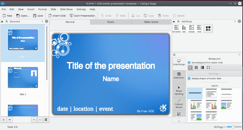 Title Of The Presentation