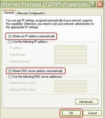 internet protocol properties