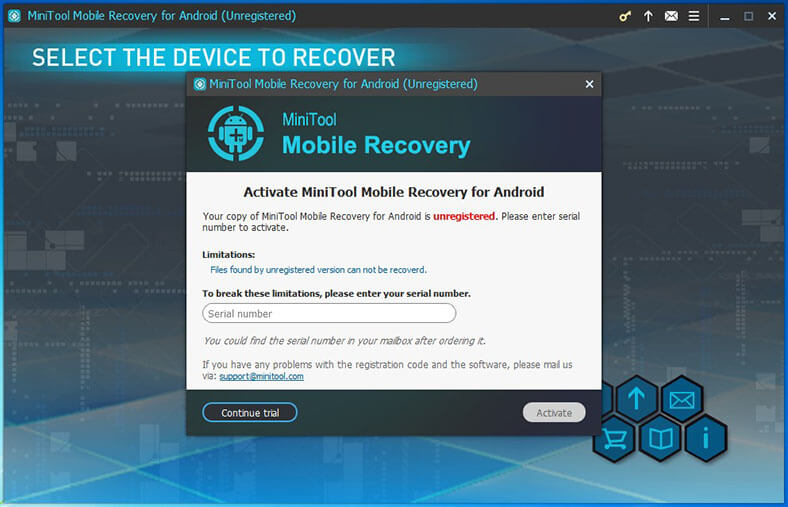 minitool data recovery for android